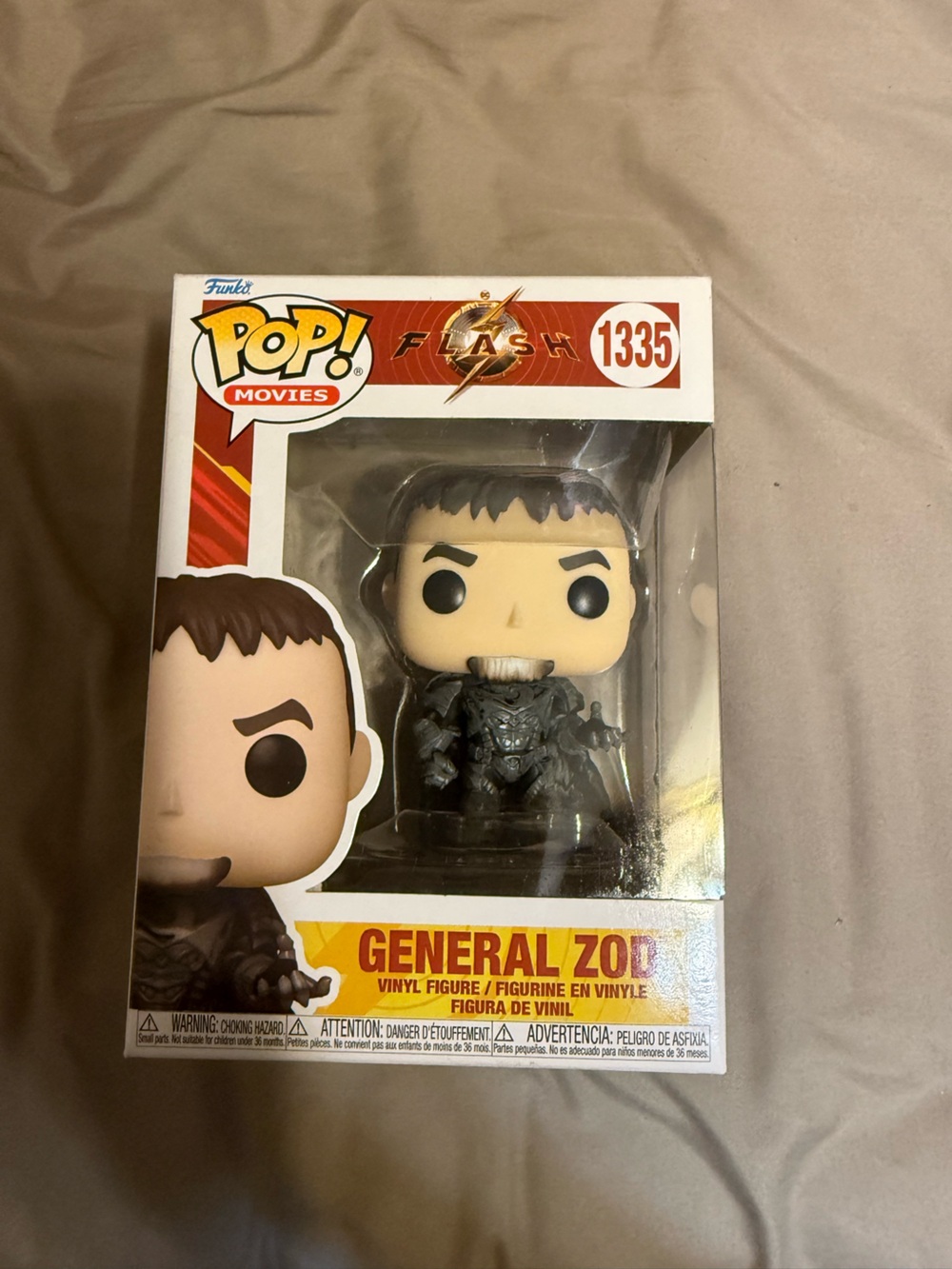 Funko Pop! Movies General Zod Vinyl Figure - Black, Gray, Cream